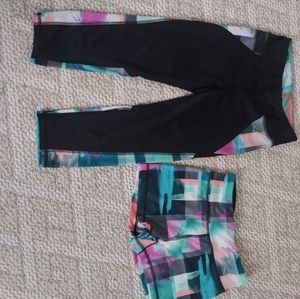 Live love dream active capri and short set